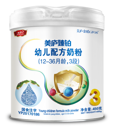 赢天堂臻铂幼儿配方奶粉450克-3段